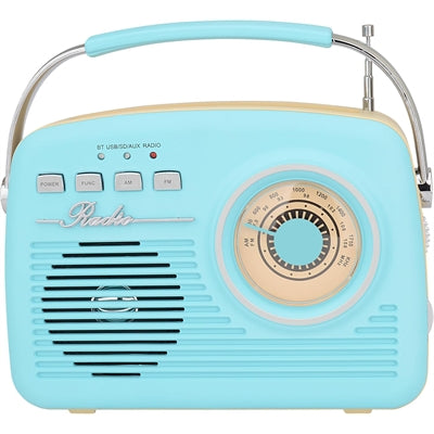 Supersonic Vintage Speaker BLU Supersonic Vintage Speaker BLU